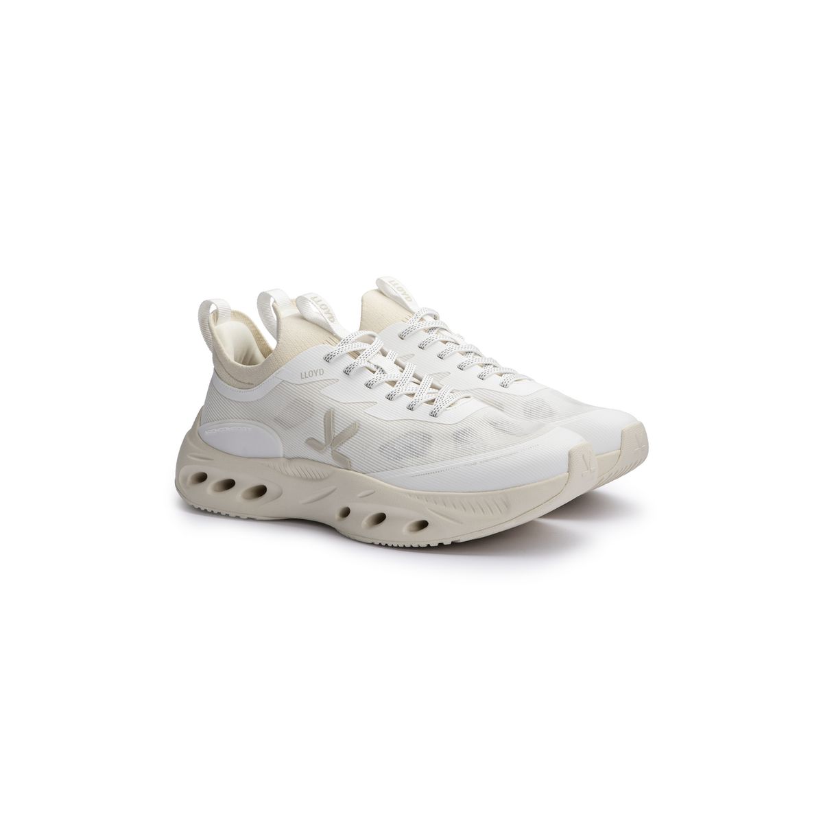 Futuristischer Mesh-Plattform-Sneaker