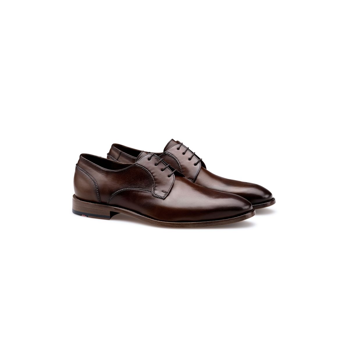 Elegante Derby-Schuhe aus Glattleder