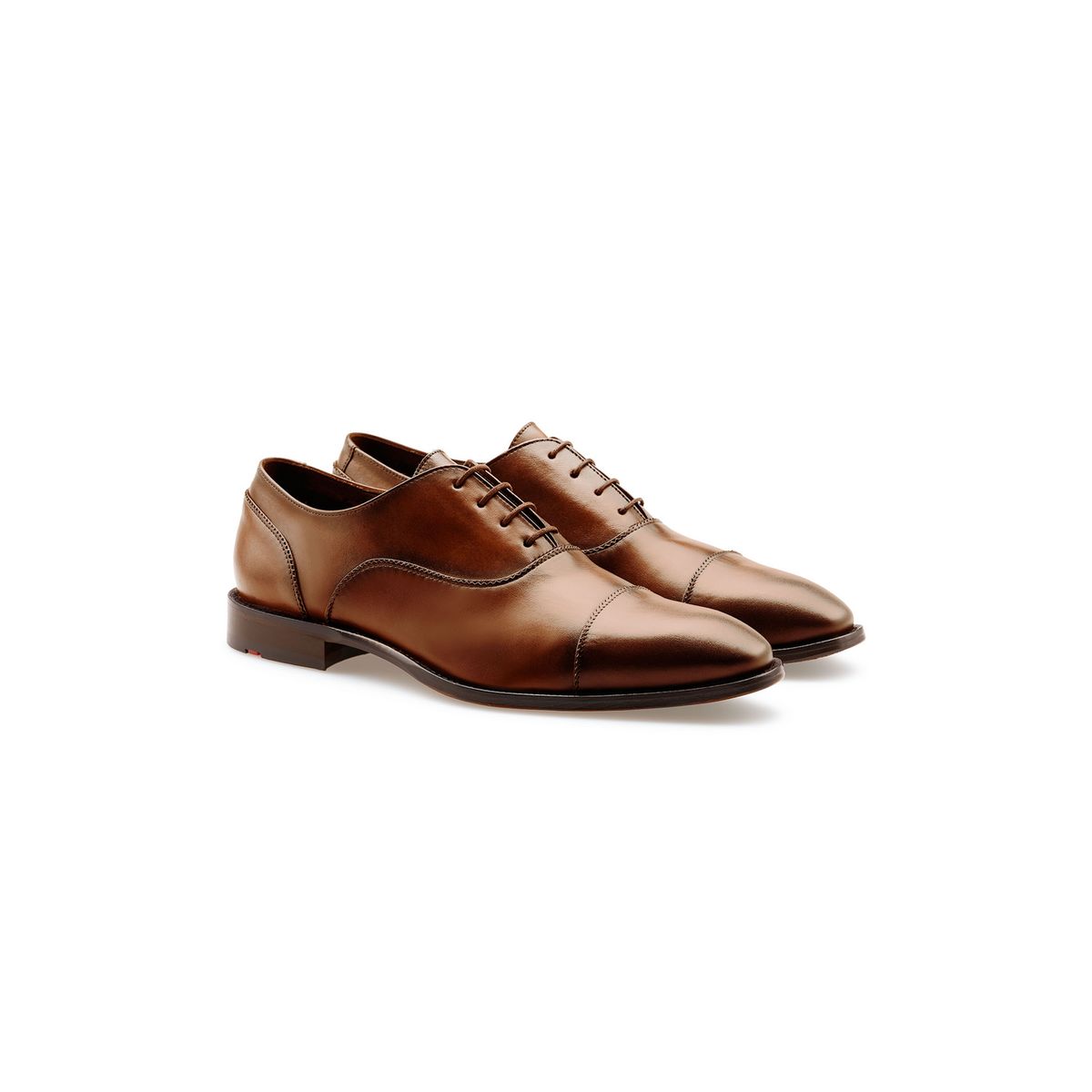 Klassische Cap-Toe Leder-Oxfords