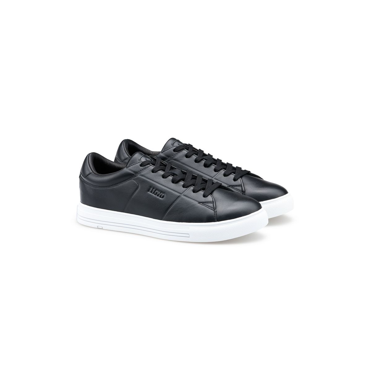 Klassischer Low-Top Leder-Sneaker