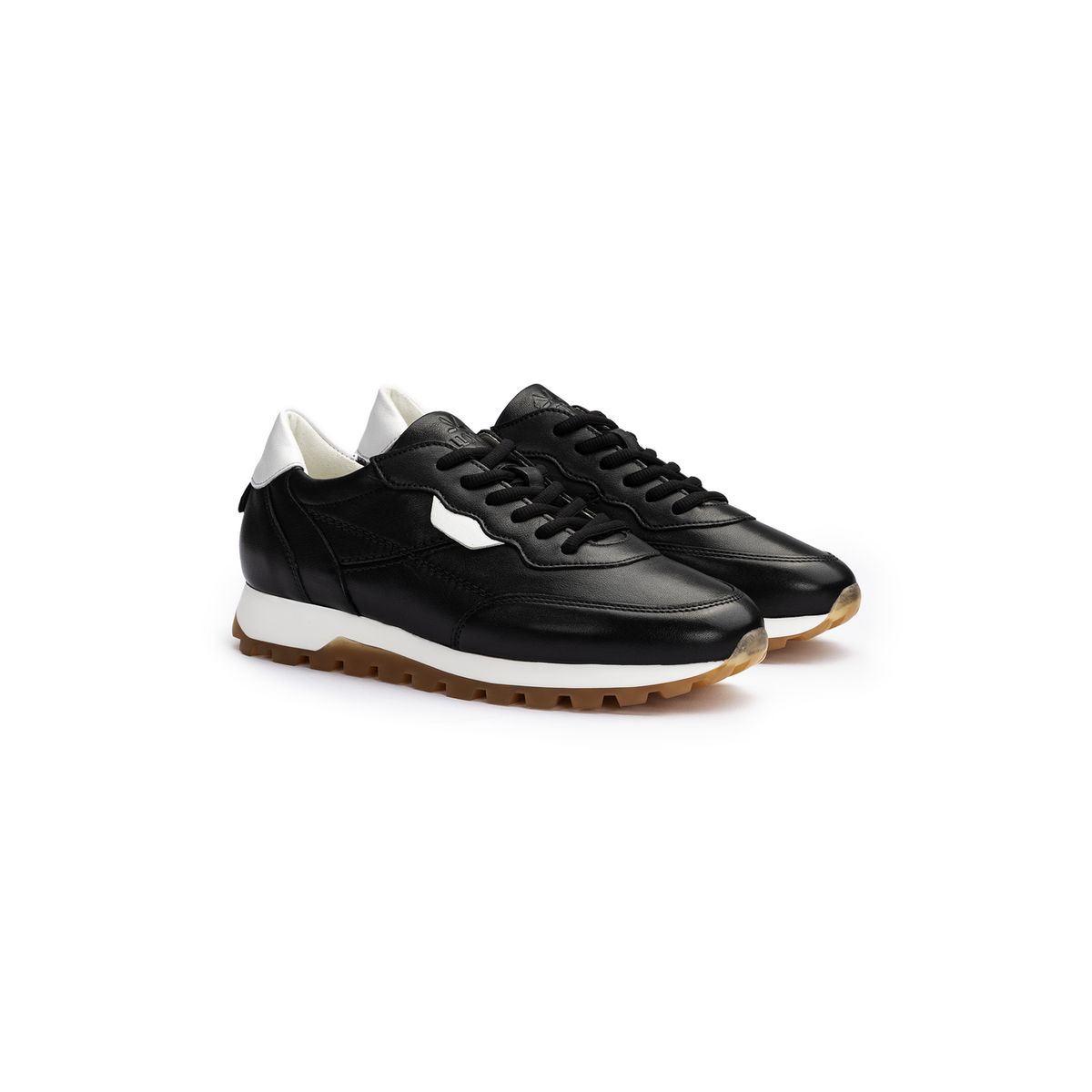 Retro-Runner aus Glattleder