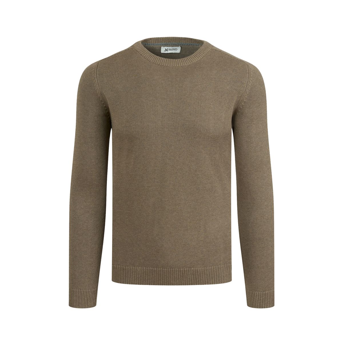 Essentielles feingestricktes Baumwoll-Basic