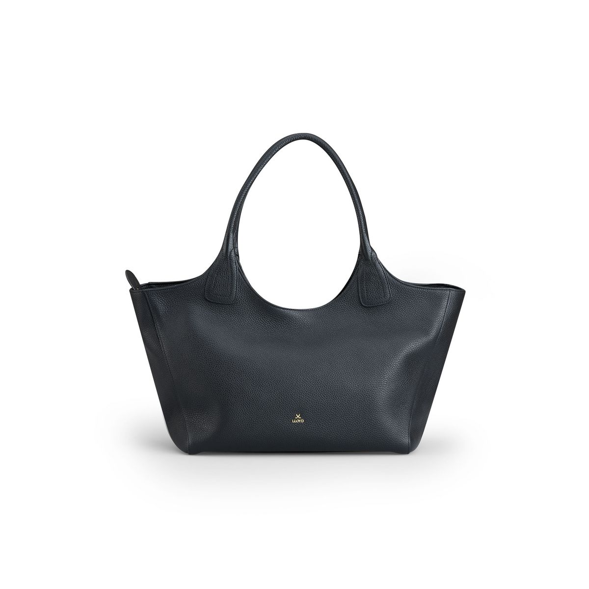 Minimalistischer Leder-Shopper
