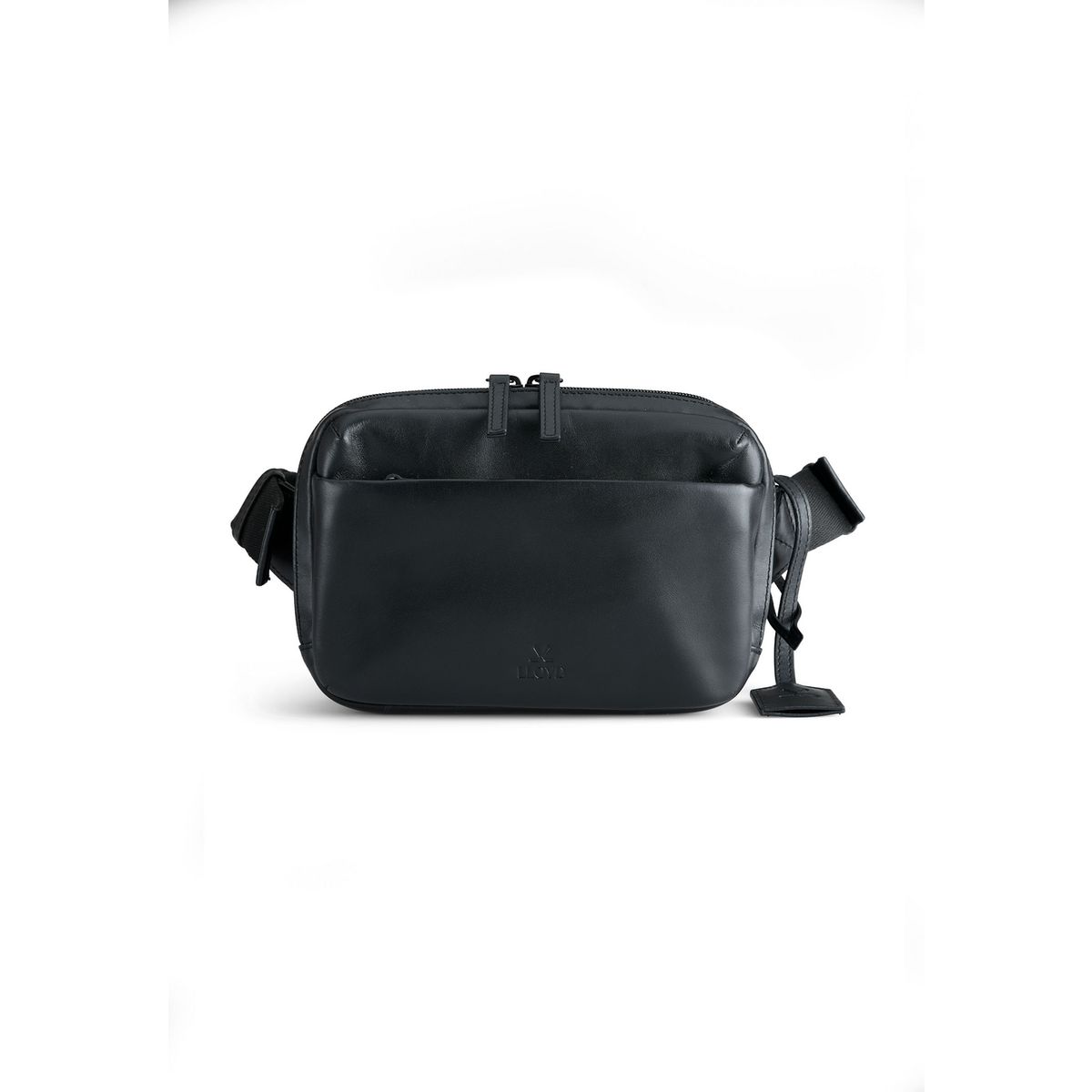 Minimalistische Crossover-Tasche aus Glattleder