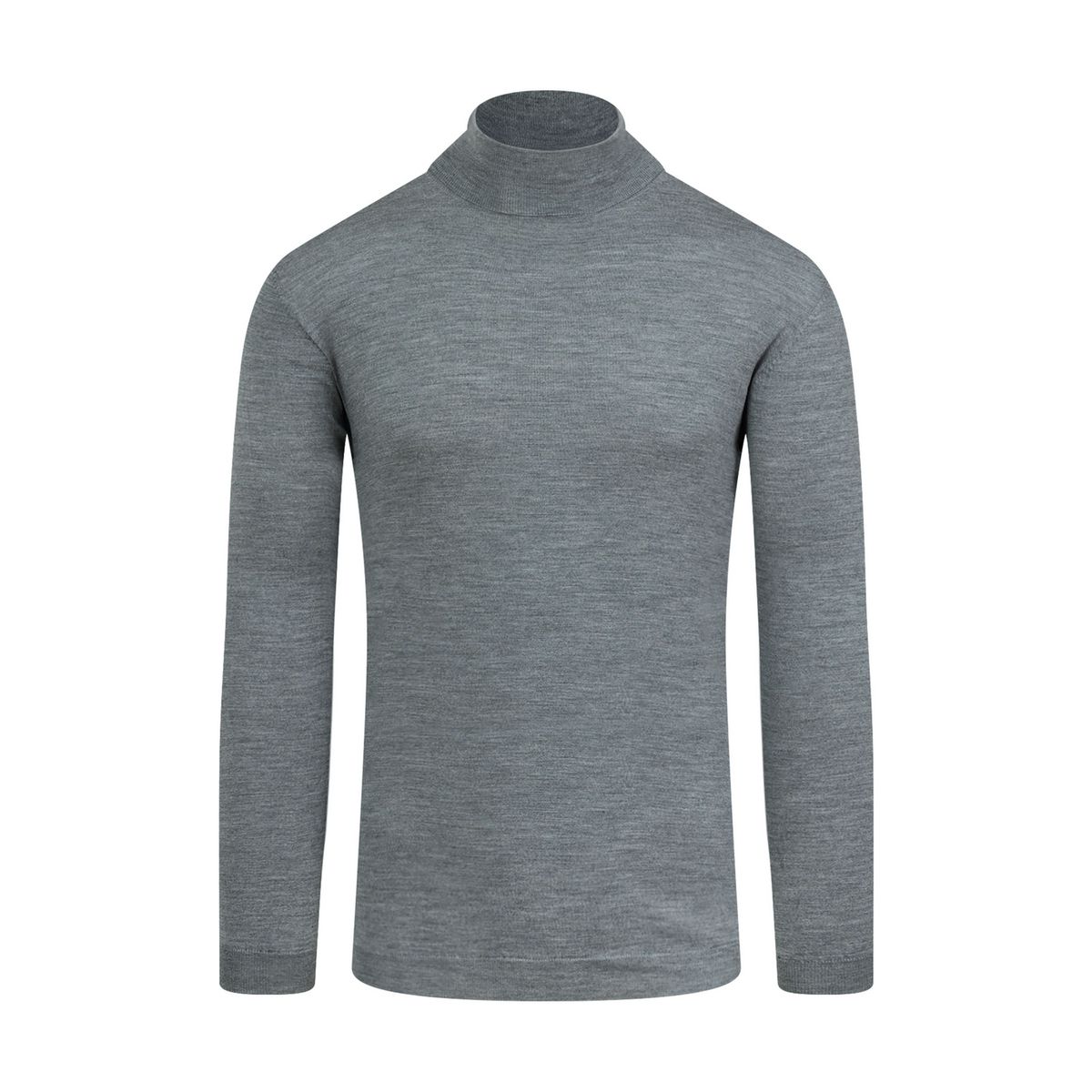 Klassischer Rollkragenpullover aus Merinowolle