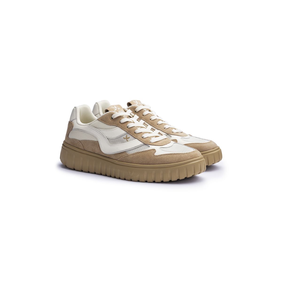 Moderne Mesh- und Wildleder-Sneaker