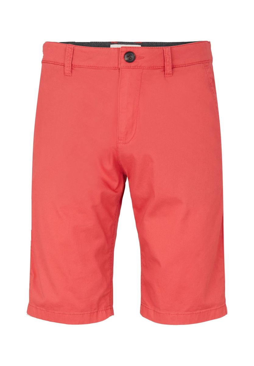 Schmale Baumwoll-Chino-Shorts