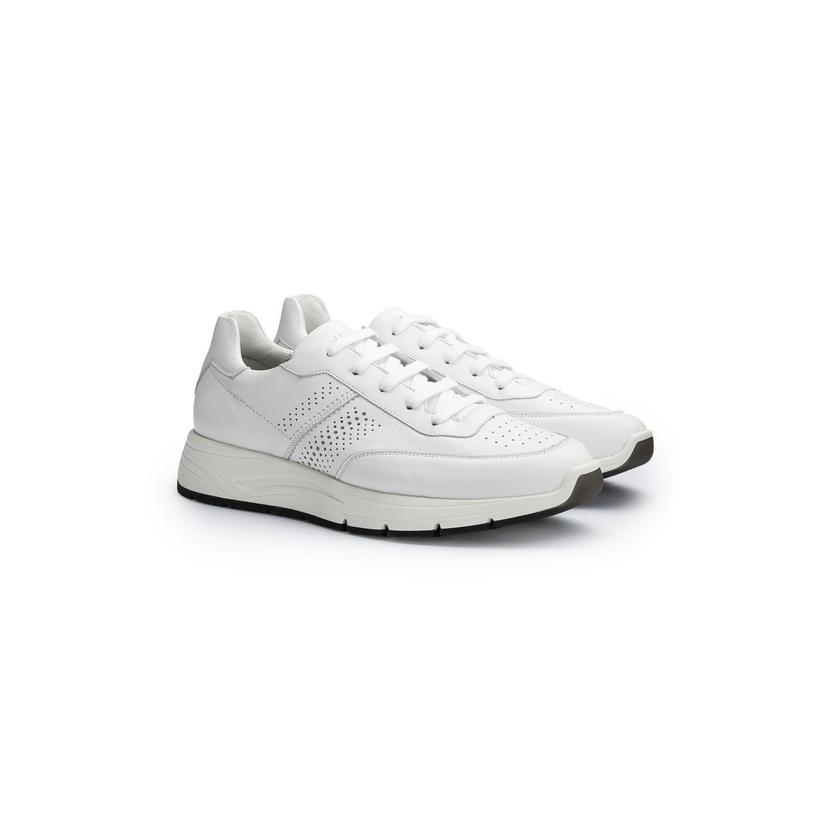 Elegante minimalistische Leder-Sneaker