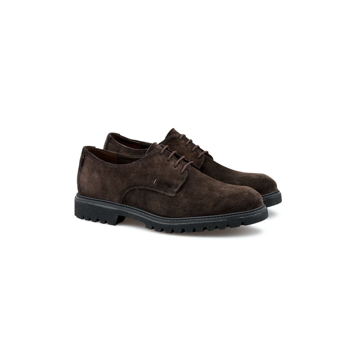 Wasserdichte Derby-Schuhe aus Rauleder