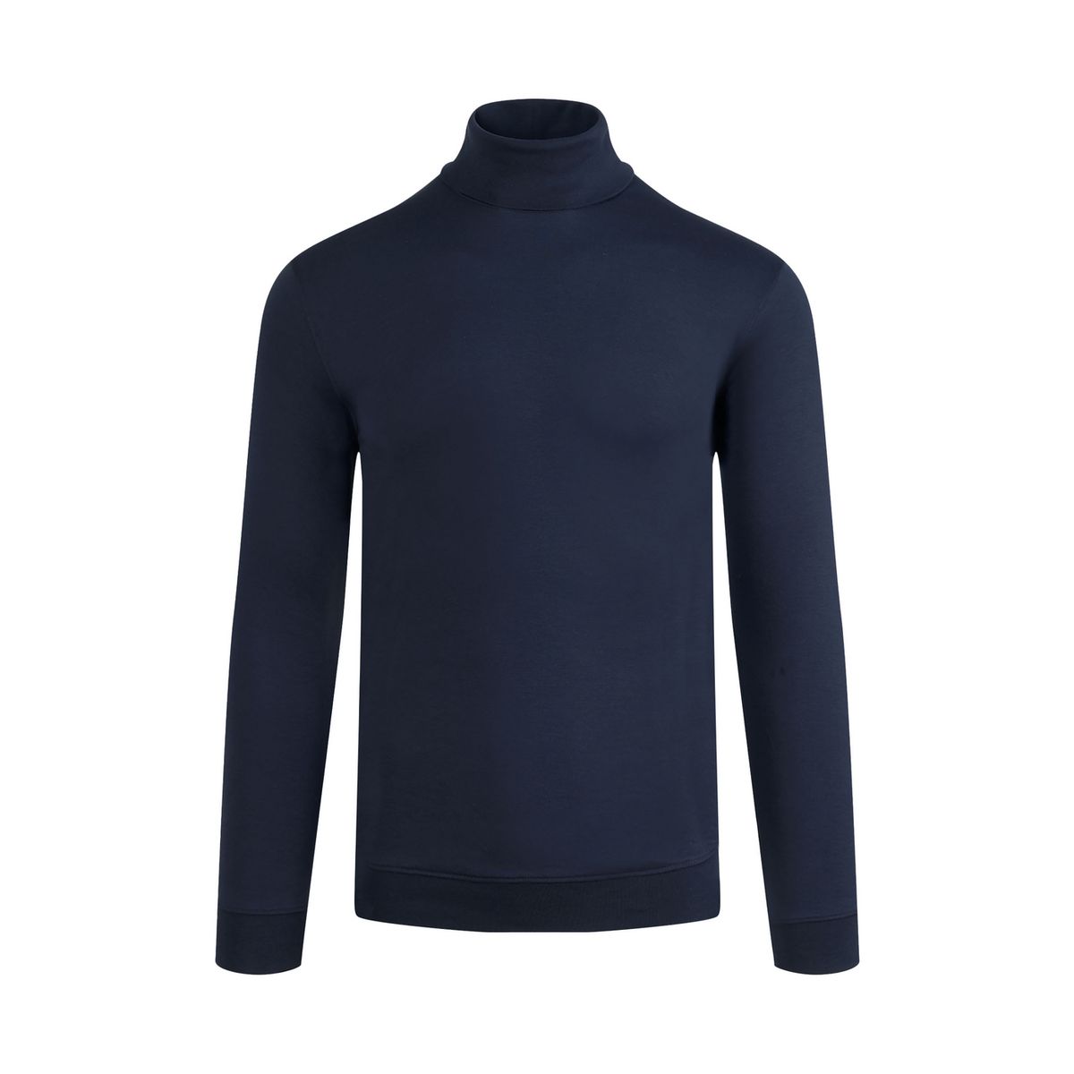 Klassischer Rollkragenpullover aus Pima-Baumwolle