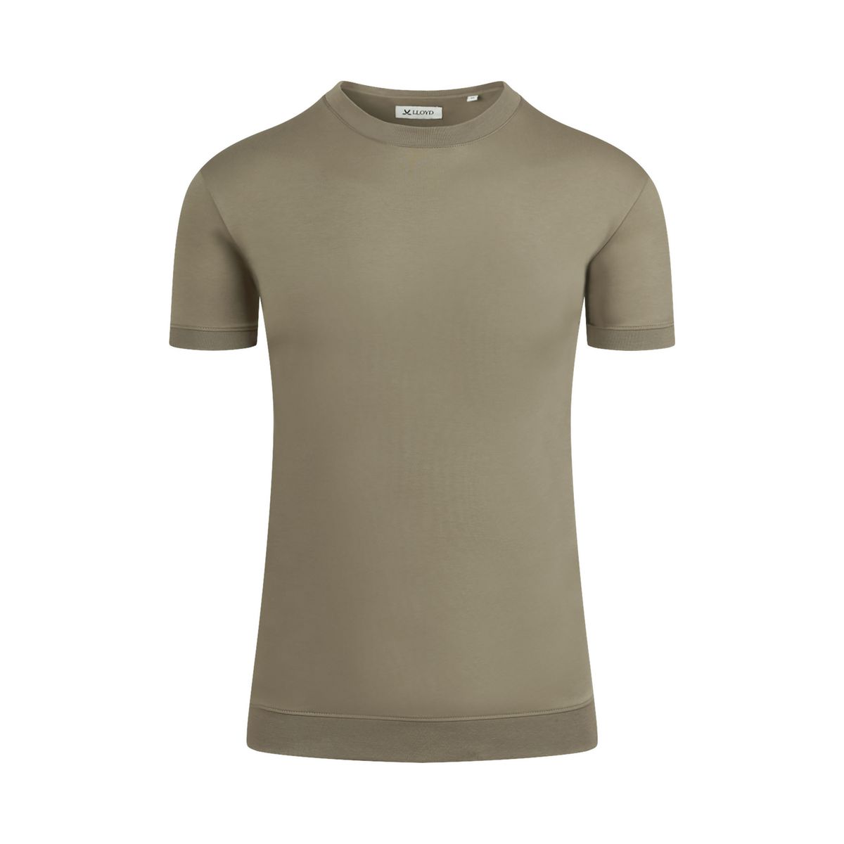 Rundhals-T-Shirt aus Pima-Baumwolle