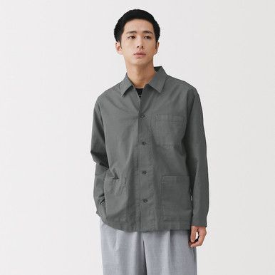 Cool-Touch Overshirt aus Bio-Baumwolle