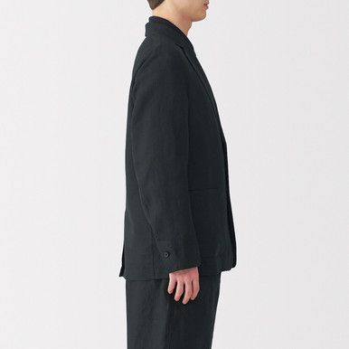 Minimalistischer Leichter Leinen-Blazer