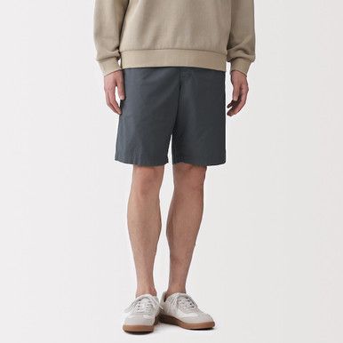 Leichte Shorts aus Bio-Baumwoll-Broadcloth