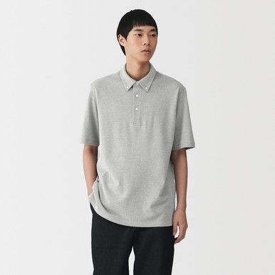 Lässiges Baumwoll-Piqué Poloshirt