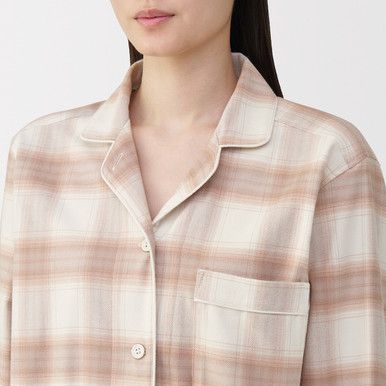 Flanell-Pyjama aus Bio-Baumwolle