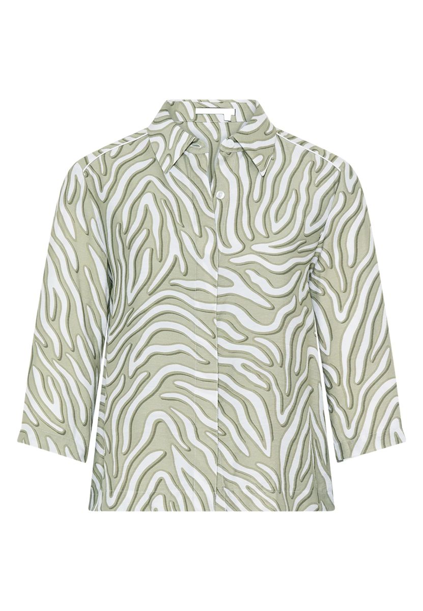 Leichte Bluse mit Grafik-Print