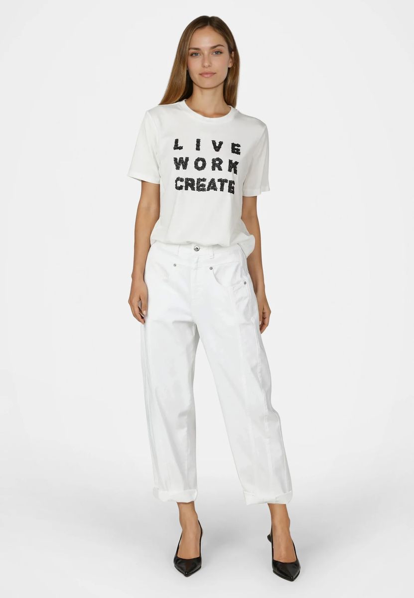 Barrel-Fit Jeans mit Comfort-Stretch