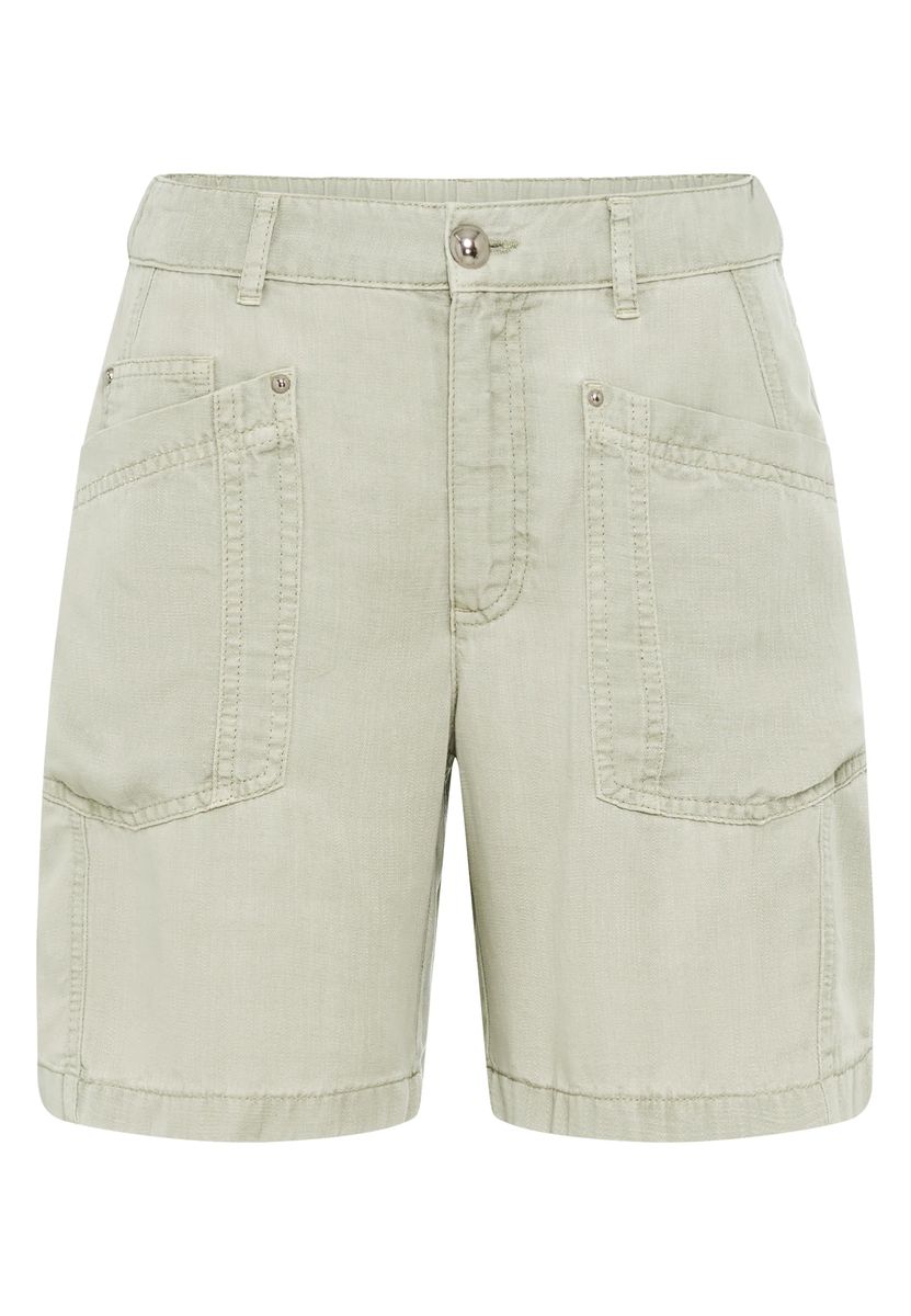 Luftige Tencel-Shorts mit Taschen