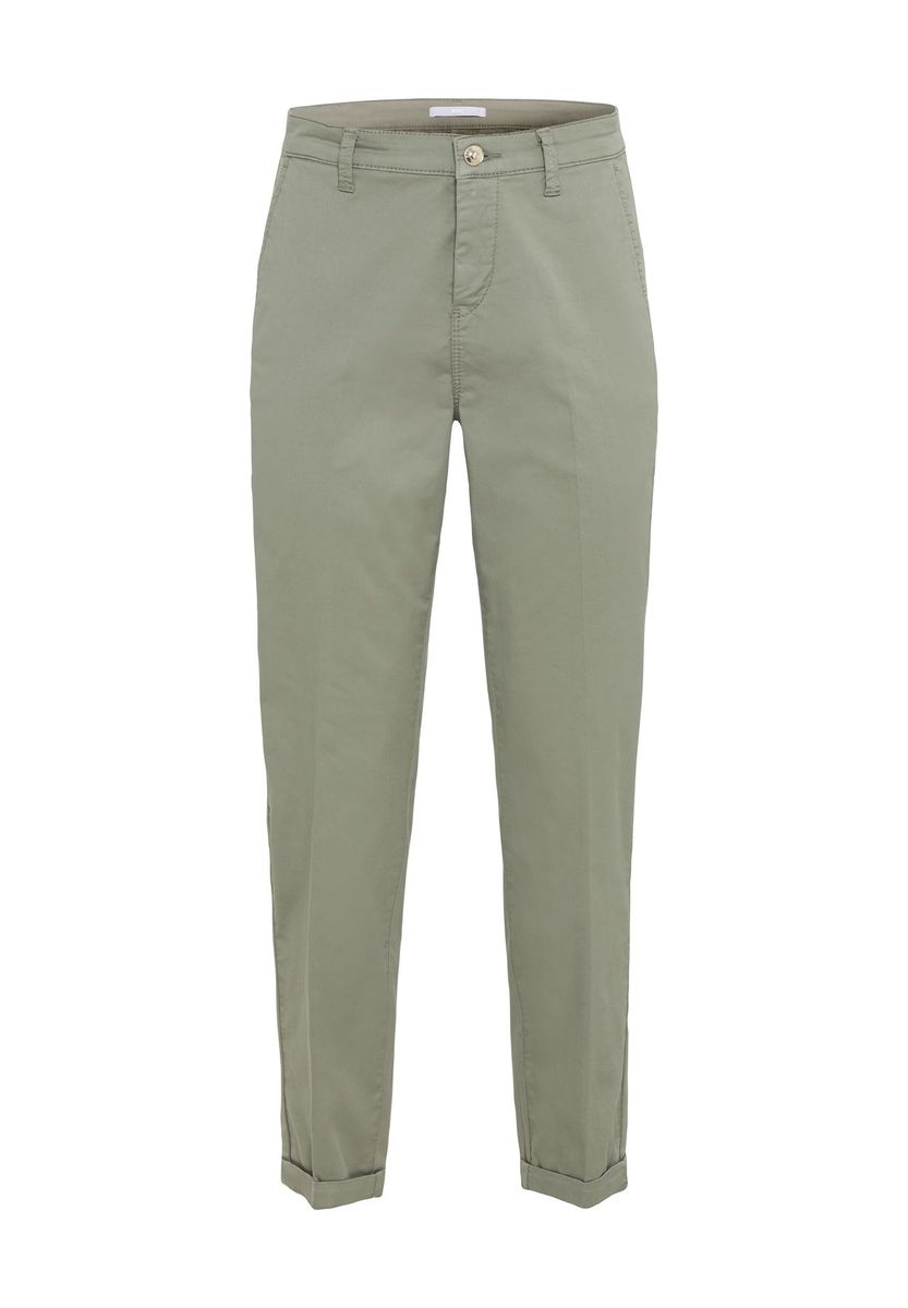 Lässige Cropped Chino-Hose