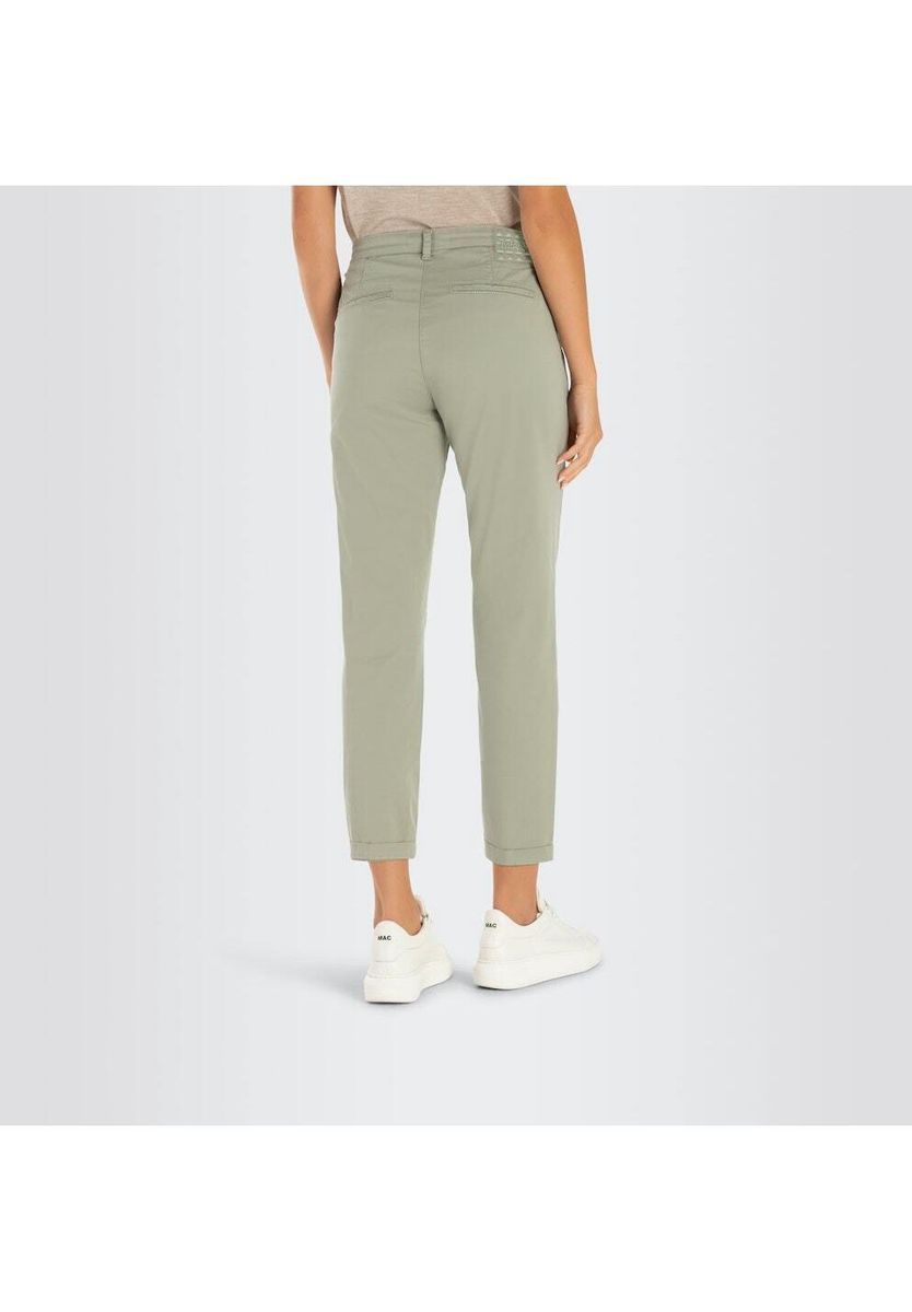 Lässige Cropped Chino-Hose