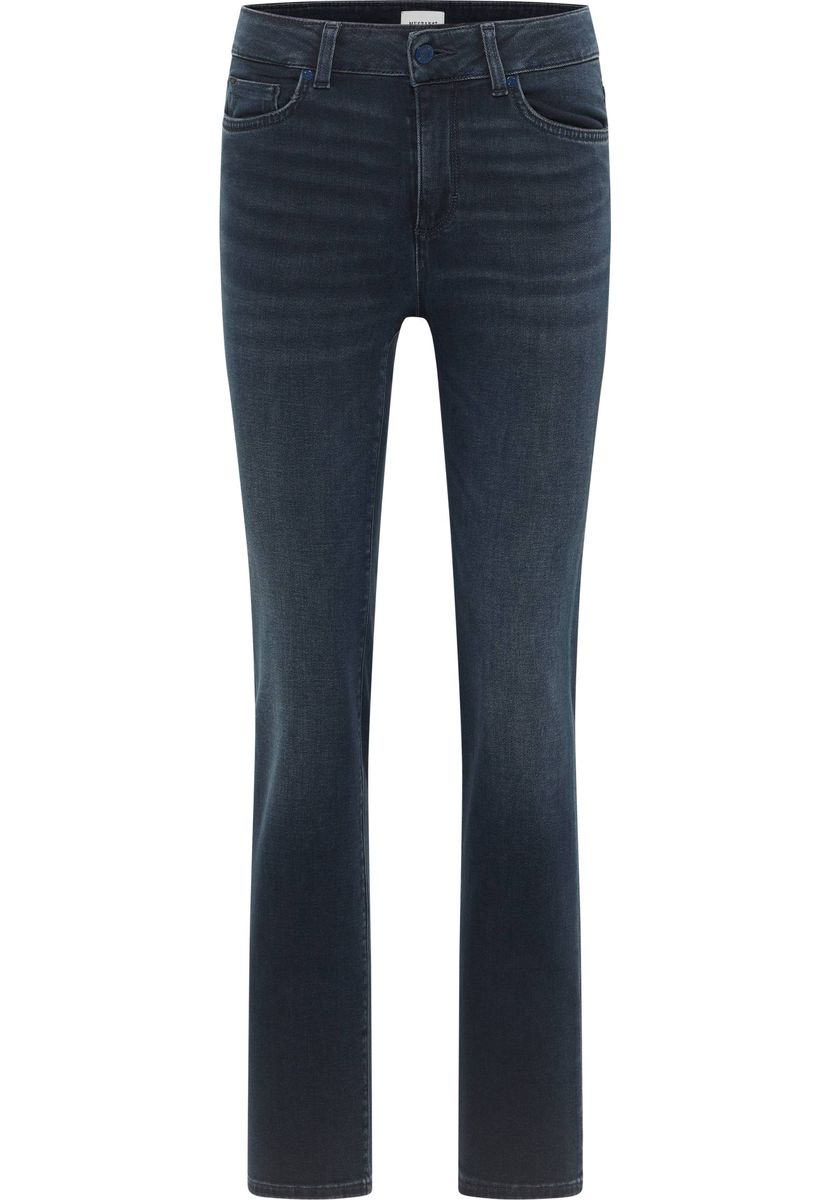 Stretch-Jeans mit geradem Bein