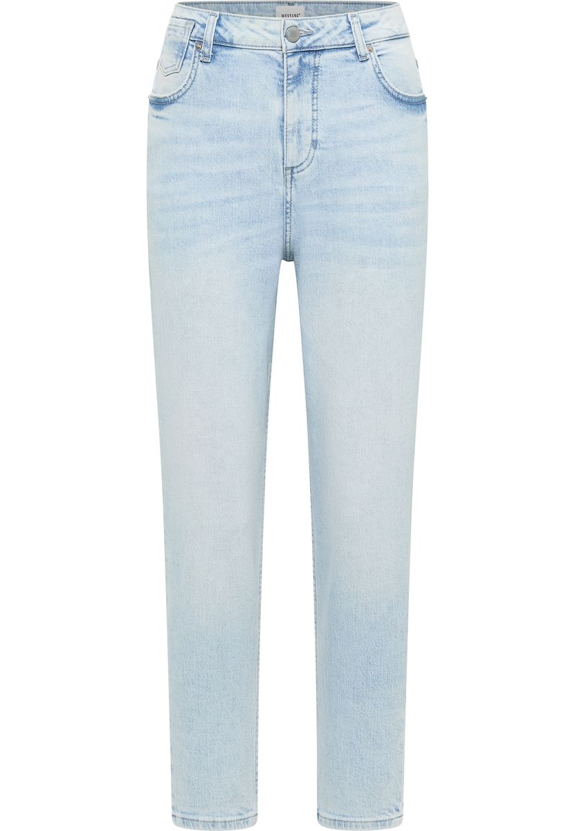 Charlotte Tapered High-Waist-Jeans