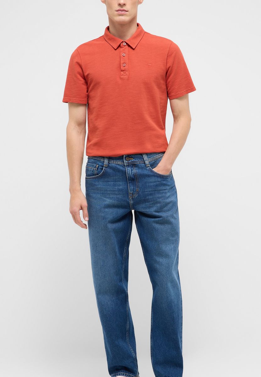 Klassische Tapered Five-Pocket Jeans