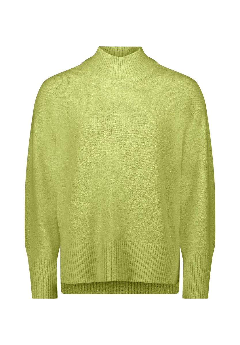 Strickpullover mit Rollkragen und lockerer Passform