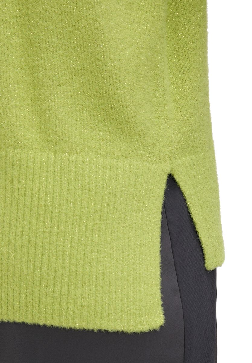 Strickpullover mit Rollkragen und lockerer Passform
