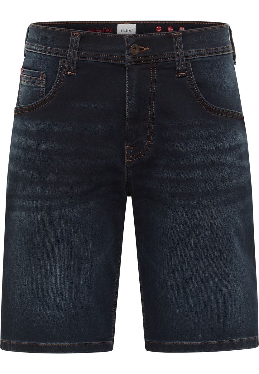 Klassische Jeansshorts mit geradem Bein