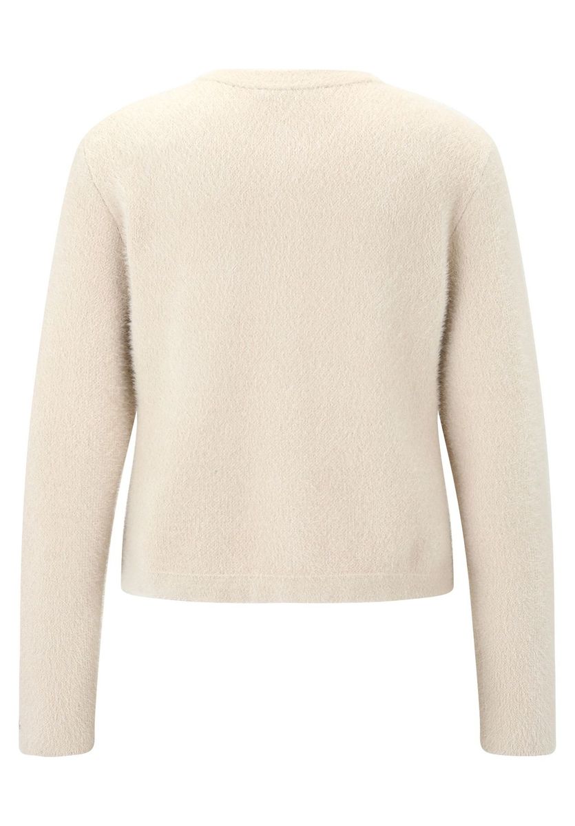 Elegante Strickjacke mit Knopfleiste und Taschen