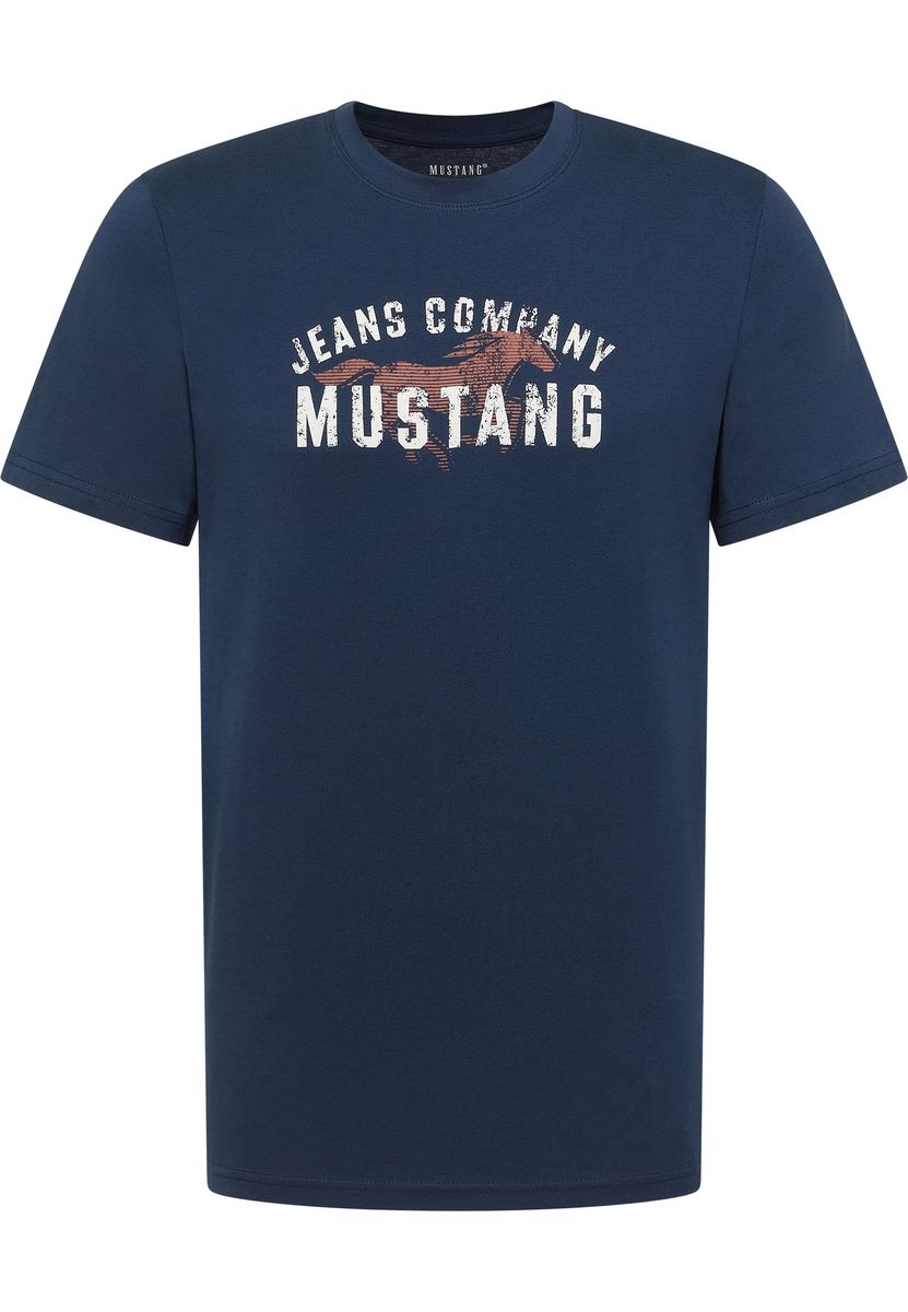 Lässiges T-Shirt mit Grafik-Logo