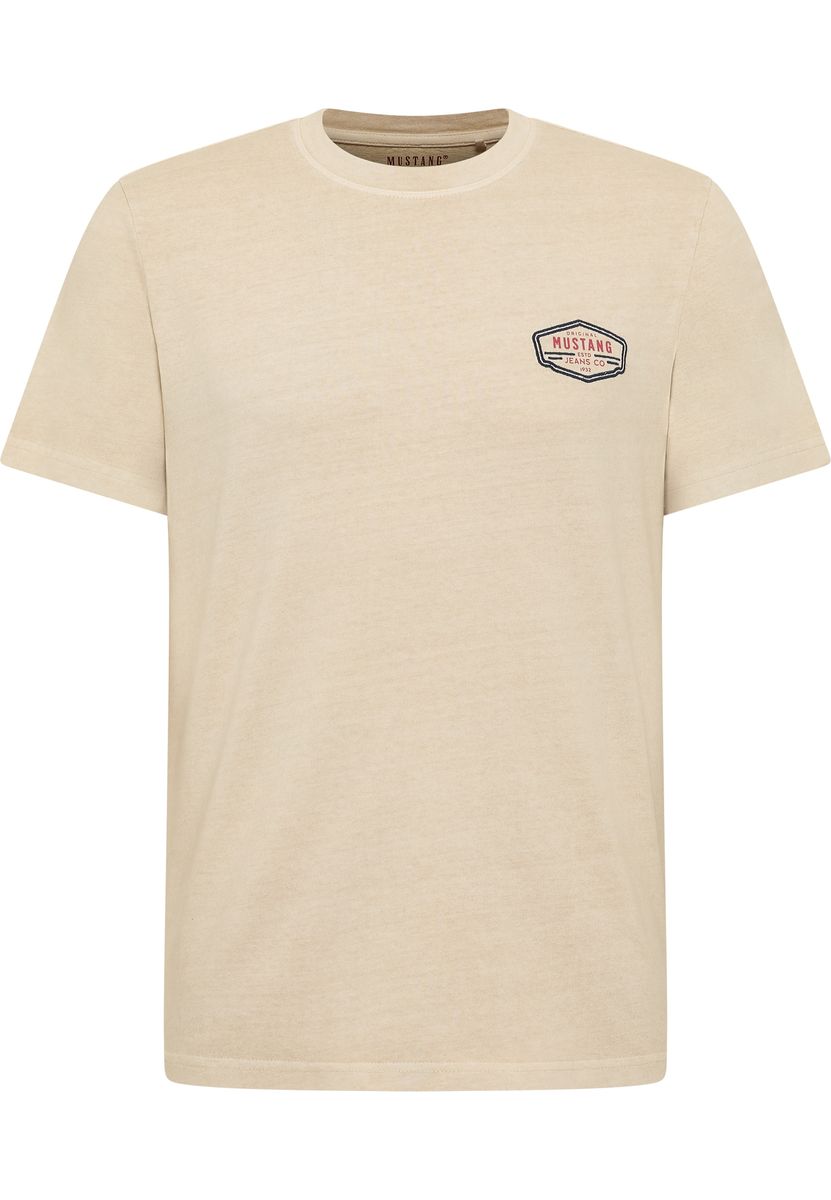 Klassisches Baumwoll-T-Shirt mit Logo