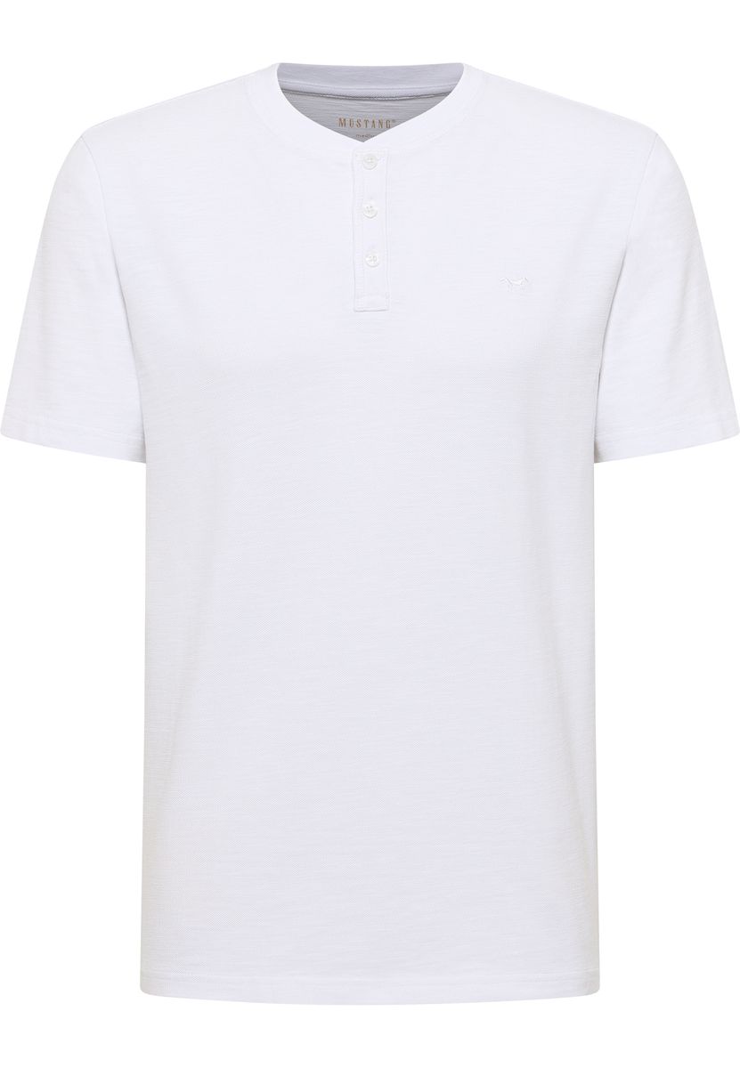 Kurzärmeliges Henley-Shirt