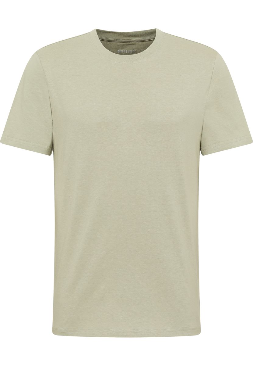 Essentielles Baumwoll-Shirt mit Rundhals