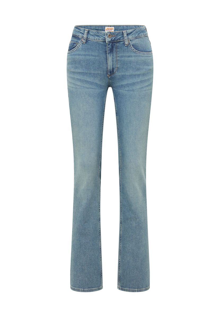 Schmal Geschnittene Bootcut-Denim-Hose