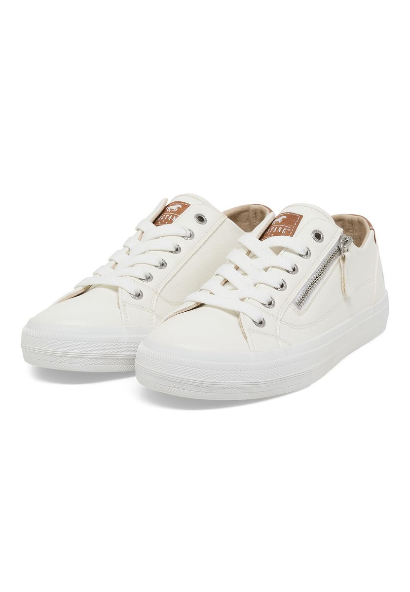 Clean Low-Top Sneaker mit Reißverschluss