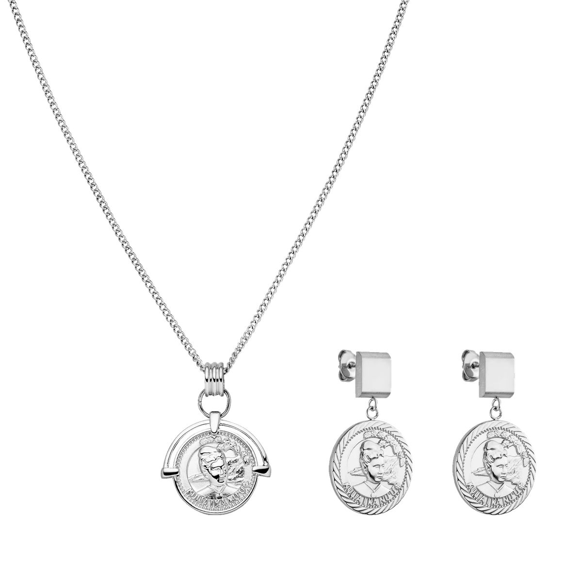 Hawaii Lei Münz-Medaillon Set