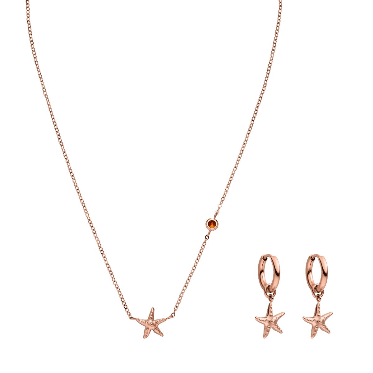 Maritimes Schmuckset mit Seesternen