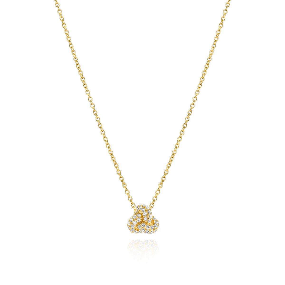 Imperia Piccolo Pave-Knoten-Halskette