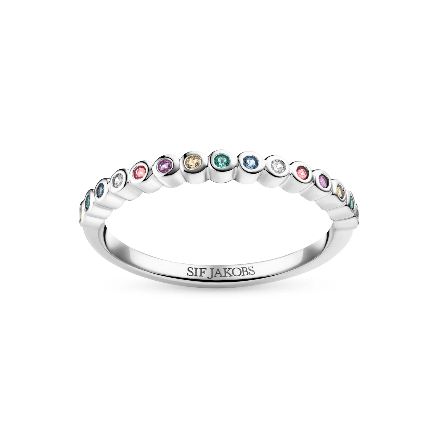Sarzana Ring mit bunten Schmucksteinen