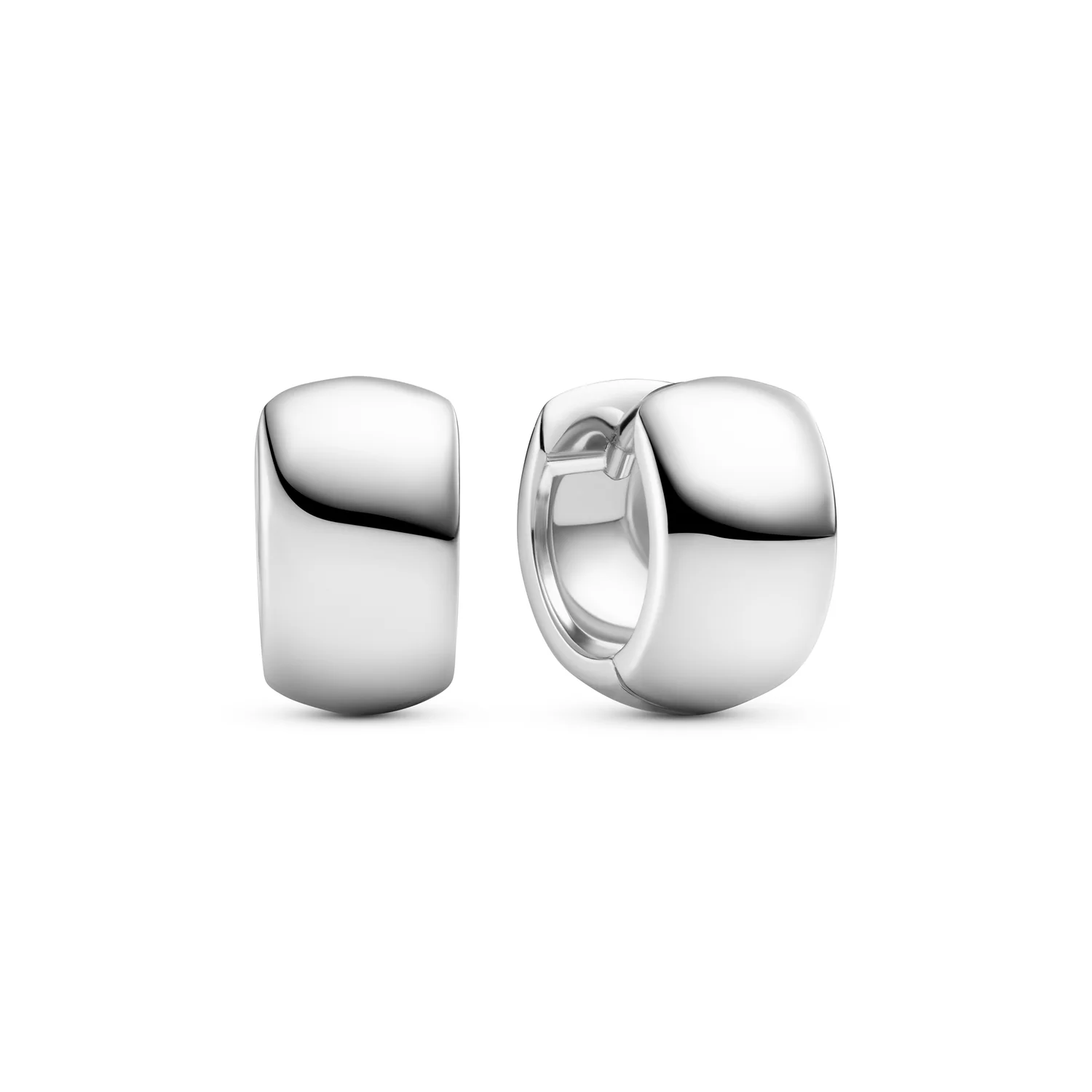 Minimalistische gewölbte breite Huggies
