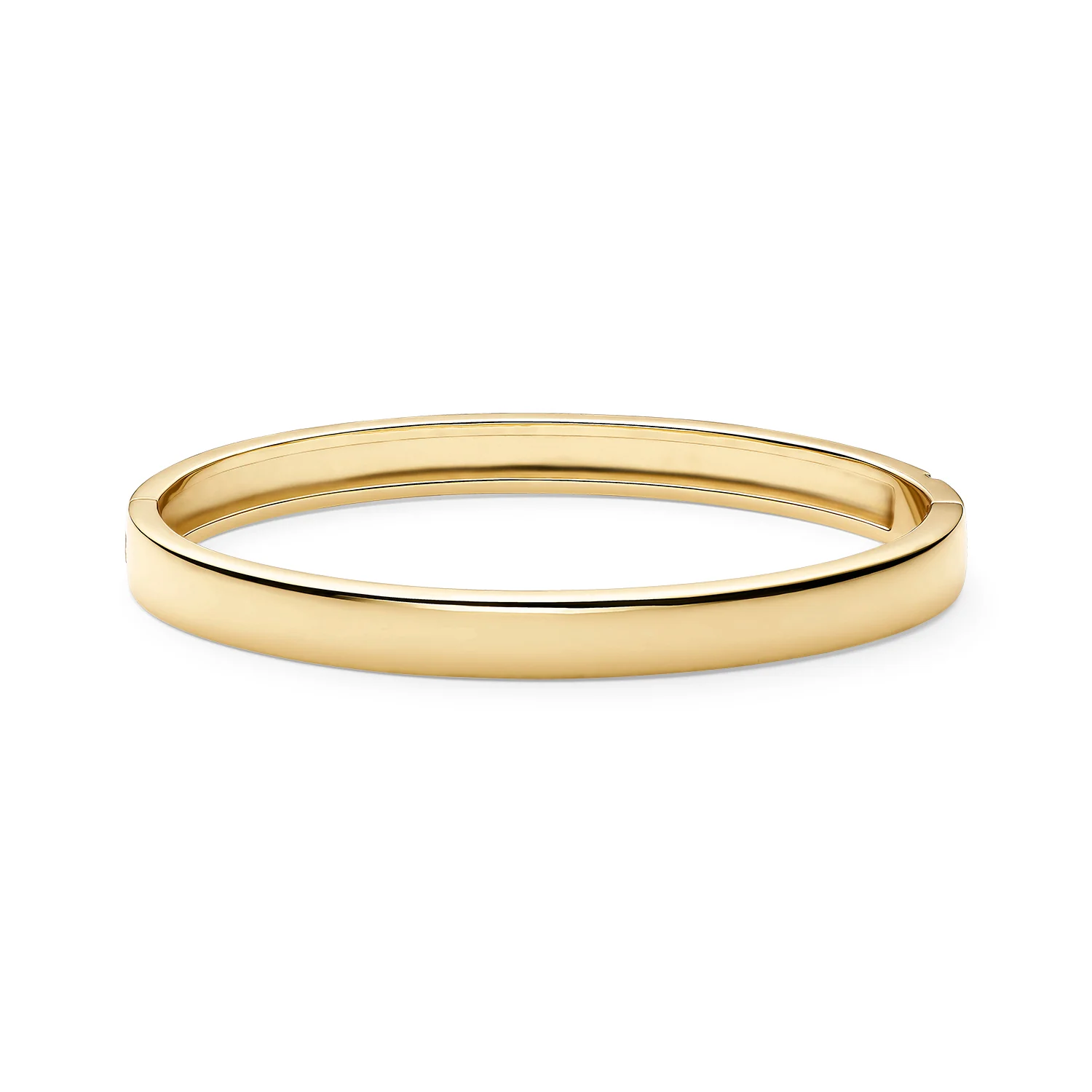 Minimalistischer Polierter Armreif