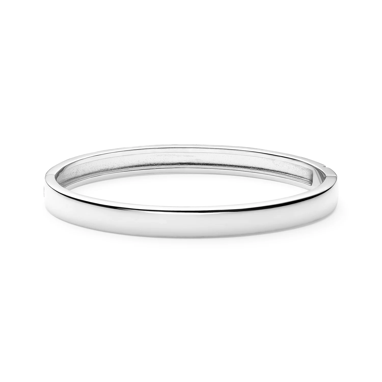 Minimalistischer polierter Armreif