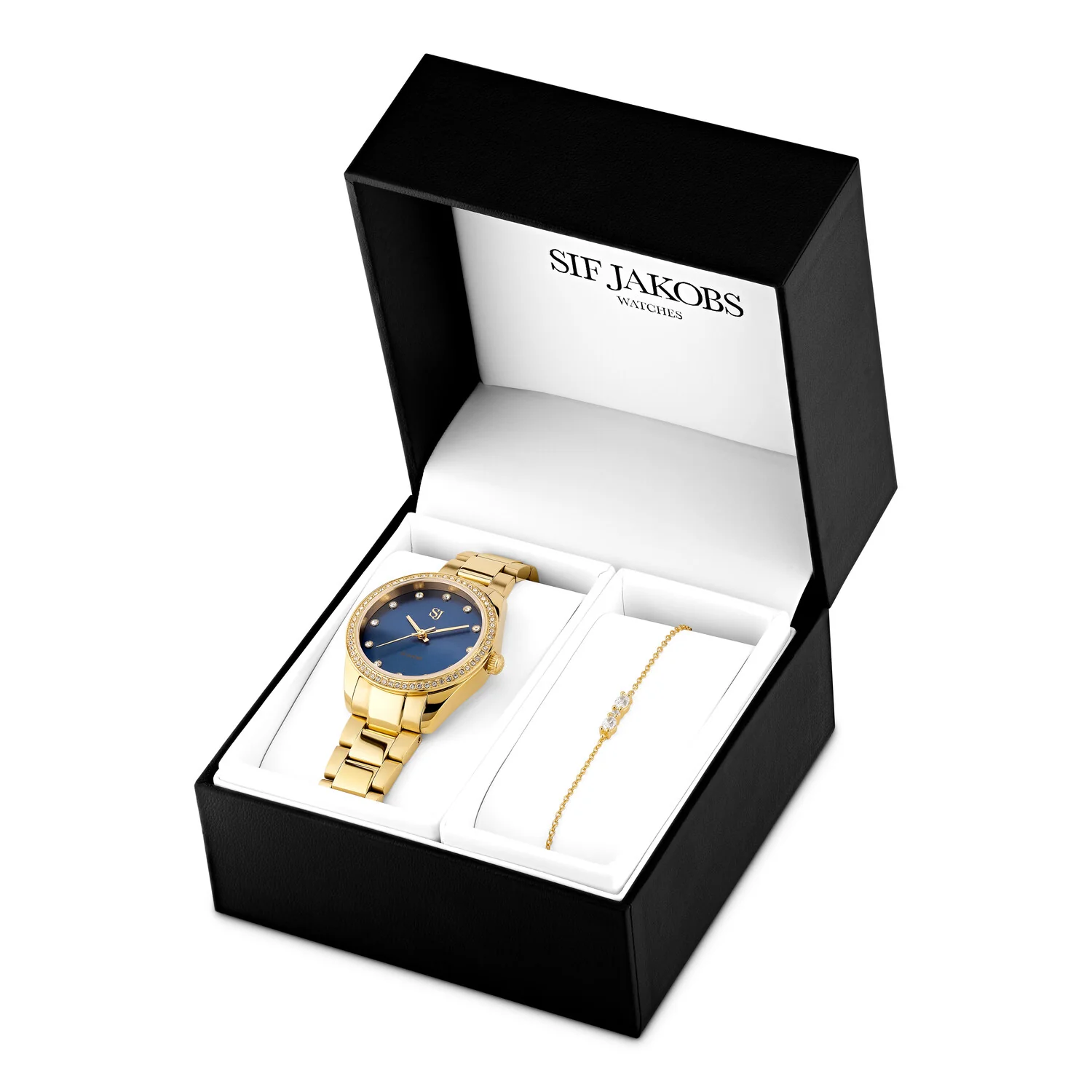 Elegantes Set aus Uhr und Armband