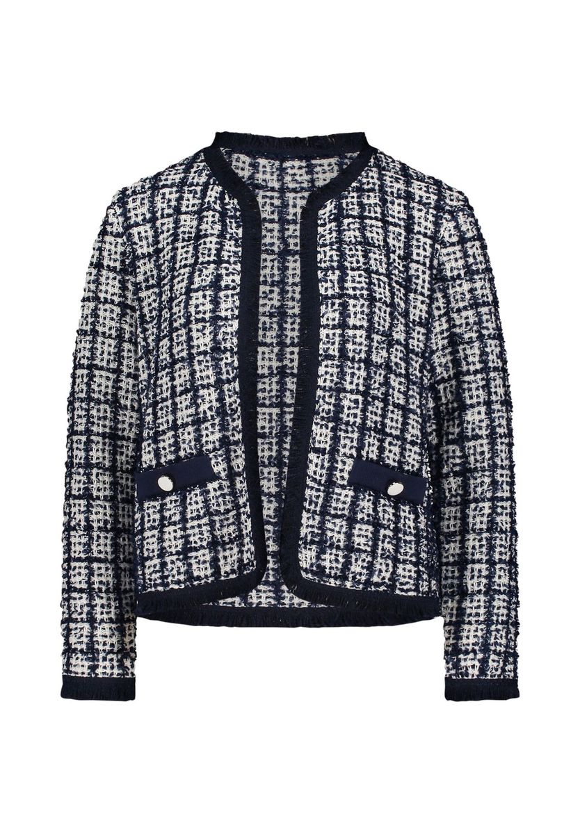 Elegante Strickjacke mit Strukturmuster