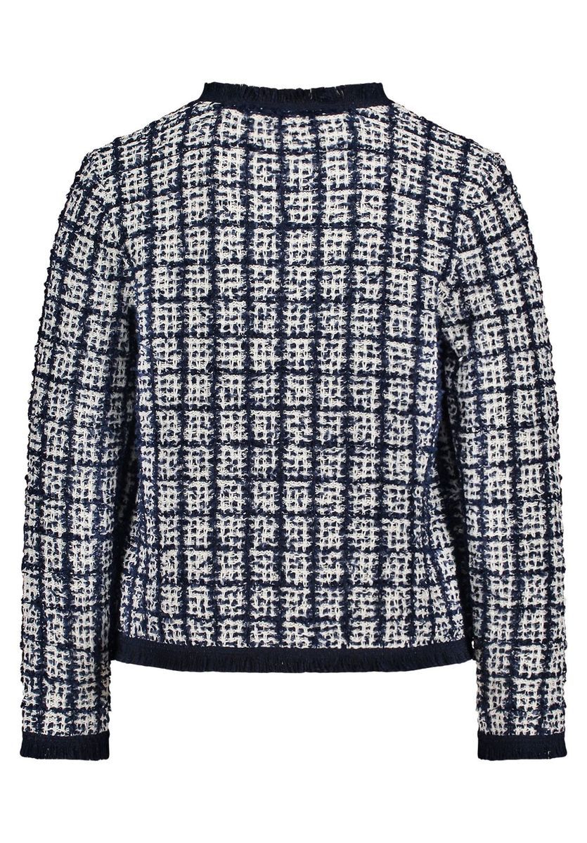 Elegante Strickjacke mit Strukturmuster