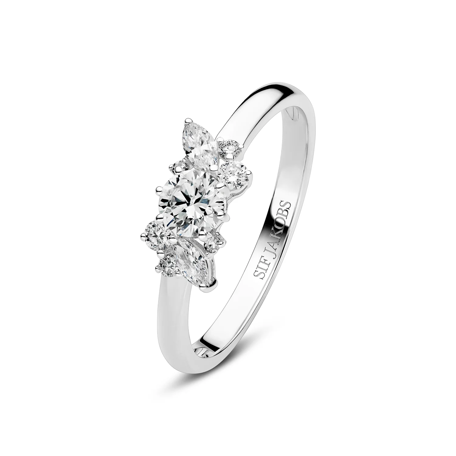 Lovere Diamant-Cluster-Ring