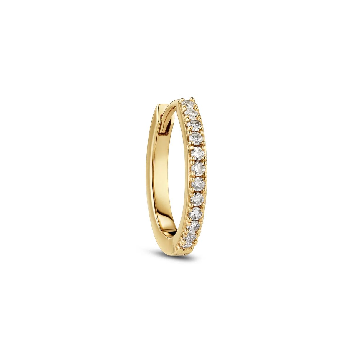 Alba Single Diamant Huggie Hoop